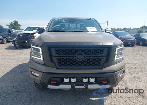 2021 Nissan Titan Pro-4X 4X4 из США, поврежденный, VIN 1N6AA1ED0MN536715